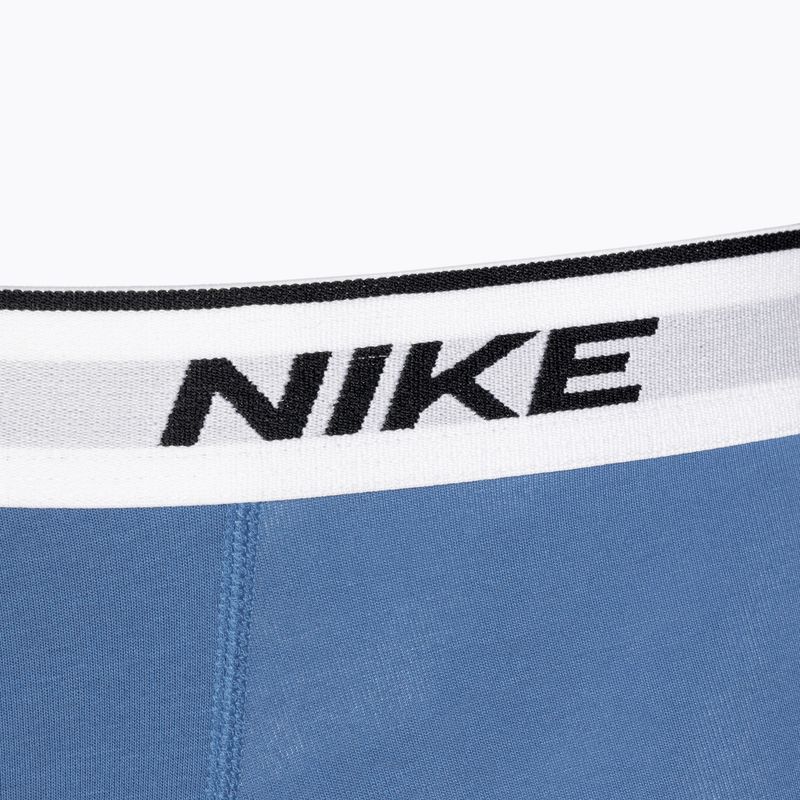 Férfi boxeralsó Nike Everyday Cotton Stretch Trunk 3 darab star blue/wolf grey/black white 5