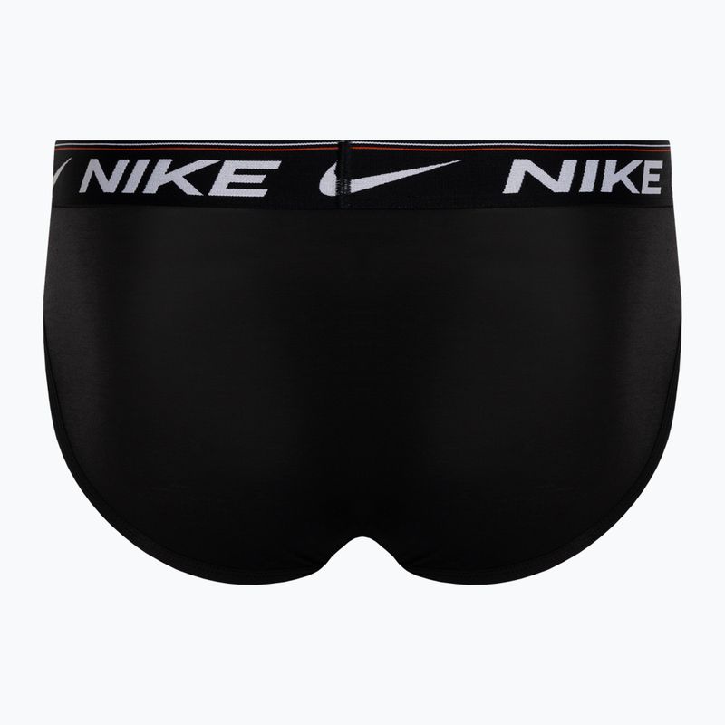 Férfi alsó Nike Dri-Fit Hip Logo Brief 3 darab black/black/black 3