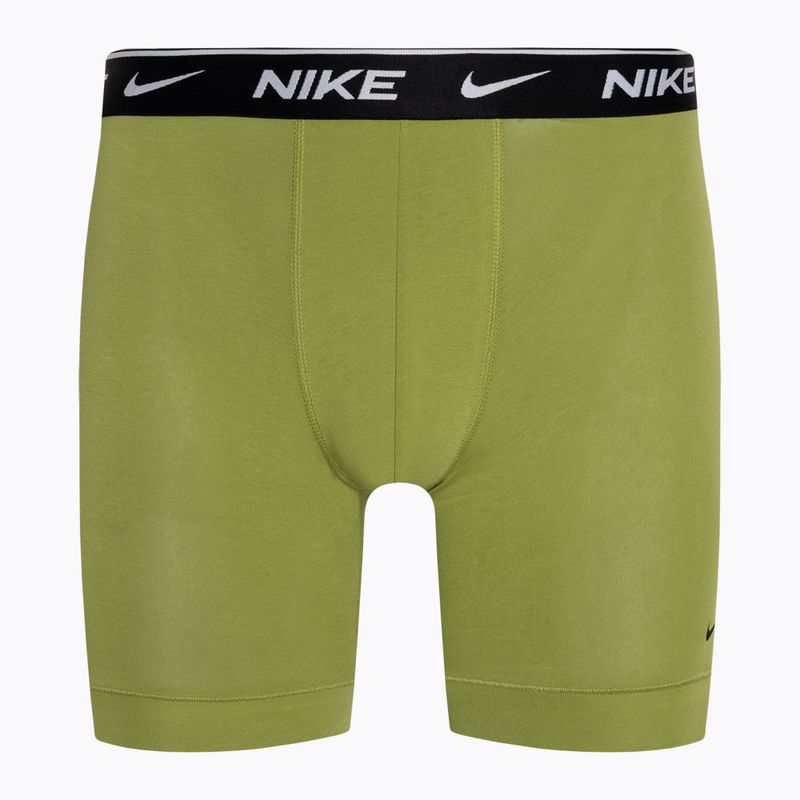 Férfi boxeralsó Nike Everyday Cotton Stretch Boxer Brief 3 darab pear/heather grey/black 2