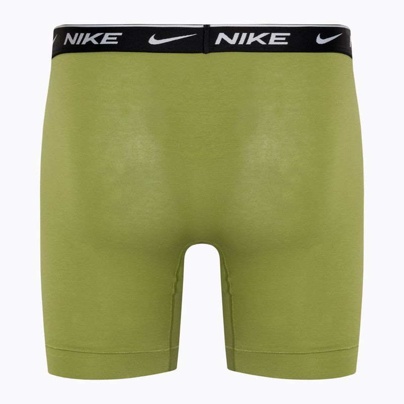 Férfi boxeralsó Nike Everyday Cotton Stretch Boxer Brief 3 darab pear/heather grey/black 5