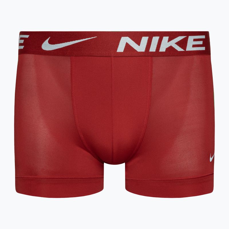 Nike Dri-Fit Essential Micro Trunk boxeralsó 3 db férfi boxeralsó blue/red/white 3