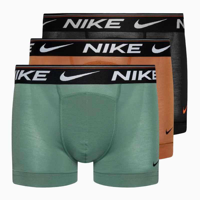 Nike Dri-FIT Ultra Comfort Trunk férfi boxeralsó 3 db turquoise/black/orange