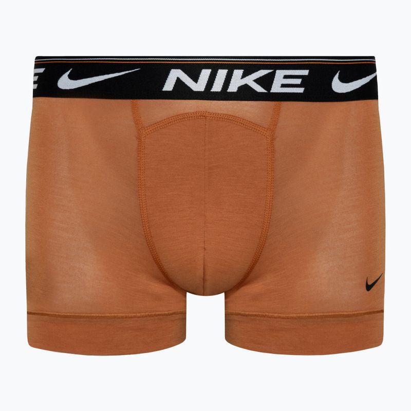 Nike Dri-FIT Ultra Comfort Trunk férfi boxeralsó 3 db turquoise/black/orange 3