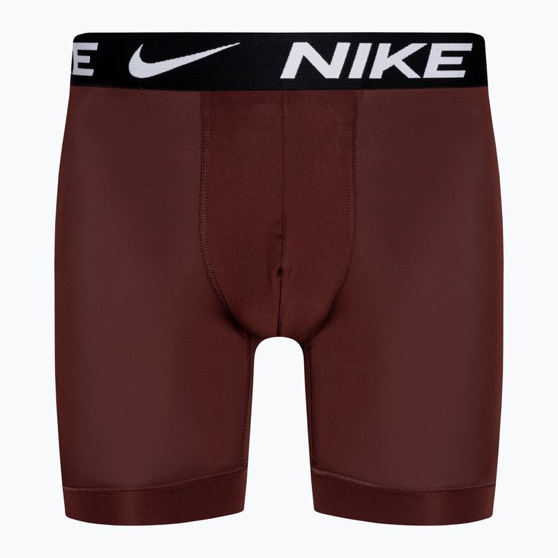 Férfi boxeralsó Nike Dri-Fit Essential Micro Boxer Brief 3 darab grey/court blue/dark red 2