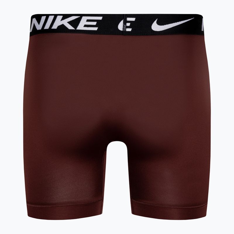 Férfi boxeralsó Nike Dri-Fit Essential Micro Boxer Brief 3 darab grey/court blue/dark red 3