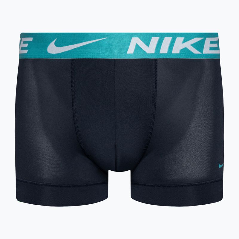 Nike Dri-Fit Essential Micro Trunk boxeralsó 3 db férfi boxeralsó blue/navy/green 2