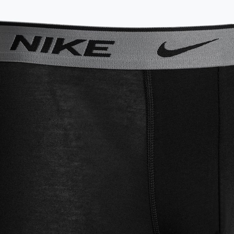 Nike Everyday Cotton Stretch Trunk 3 db férfi boxeralsó grey/orange/yellow 6