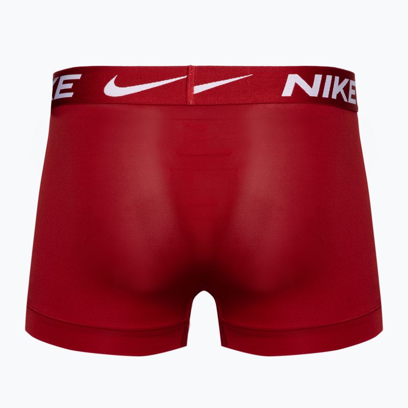 Nike Dri-Fit Essential Micro Trunk boxeralsó 3 db férfi boxeralsó black/red/blue 5
