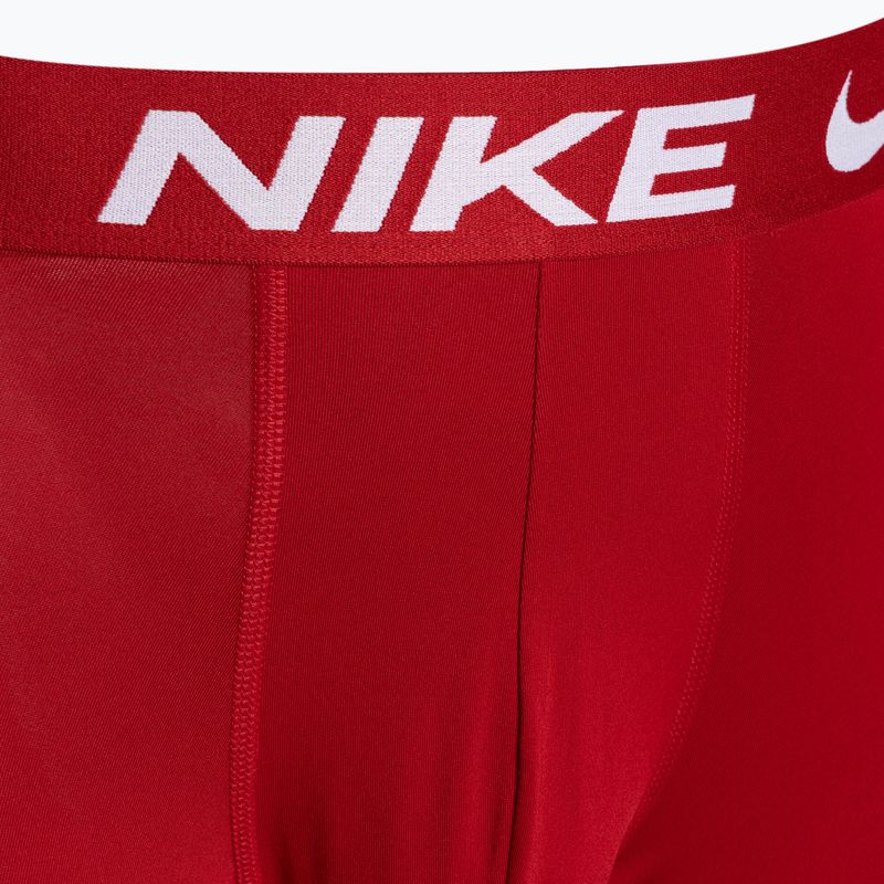 Nike Dri-Fit Essential Micro Trunk boxeralsó 3 db férfi boxeralsó black/red/blue 6