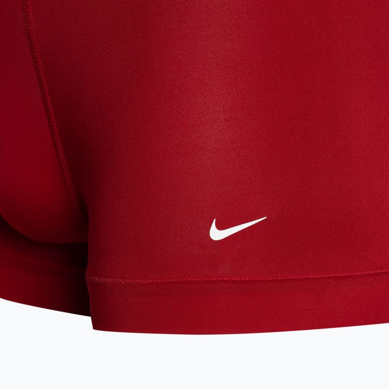 Nike Dri-Fit Essential Micro Trunk boxeralsó 3 db férfi boxeralsó black/red/blue 7