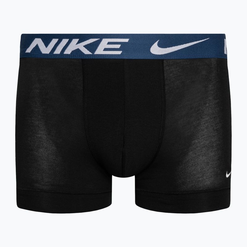 Nike Dri-Fit Essential Micro Trunk boxeralsó 3 db férfi boxeralsó blue/navy/yellow 3