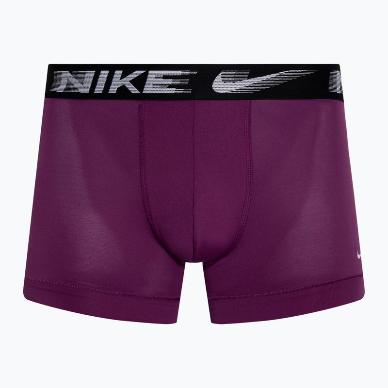 Férfi boxeralsó Nike Dri-Fit Essential Micro Trunk 3 darab violet/wolf grey/black 4