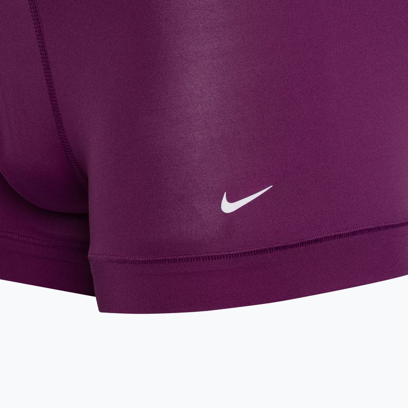 Férfi boxeralsó Nike Dri-Fit Essential Micro Trunk 3 darab violet/wolf grey/black 7
