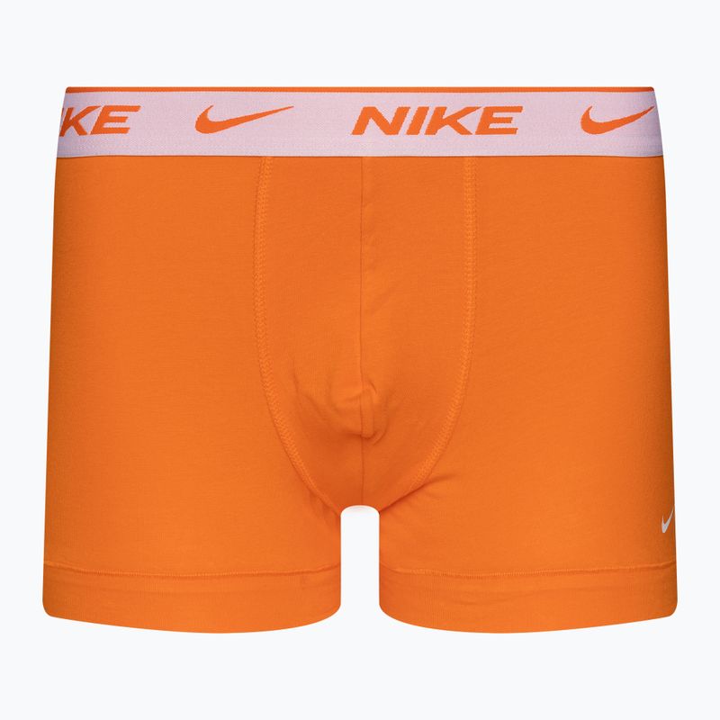 Nike Everyday Cotton Stretch Trunk 3 db férfi boxeralsó blue/orange/red 4