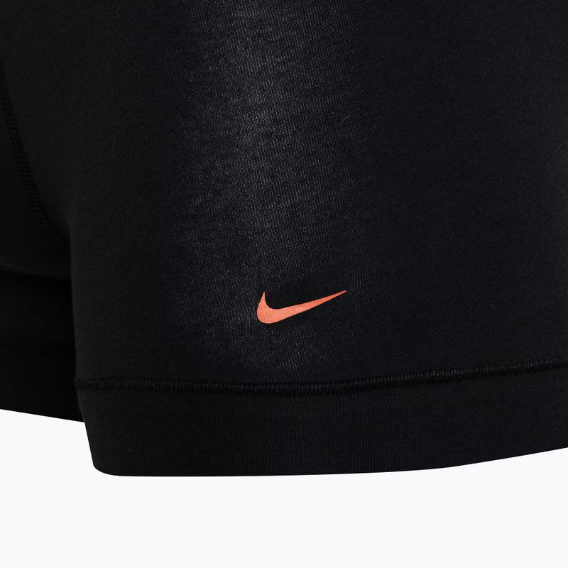 Férfi boxeralsó Nike Everyday Cotton Stretch Trunk 3 darab black/red/aquarius blue/stadium green 6