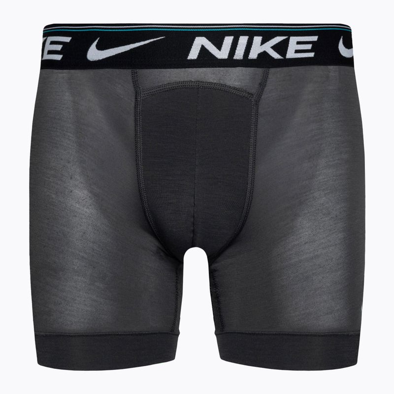 Nike Dri-FIT Ultra Comfort Brief boxeralsó 3 db férfi boxeralsó blue/grey/turquise 4