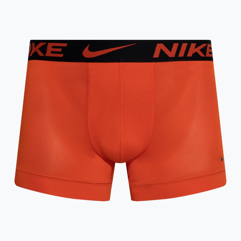 Férfi boxeralsó Nike Dri-FIT Cotton Trunk 3 darab picante red/laser fuchsia/black 2