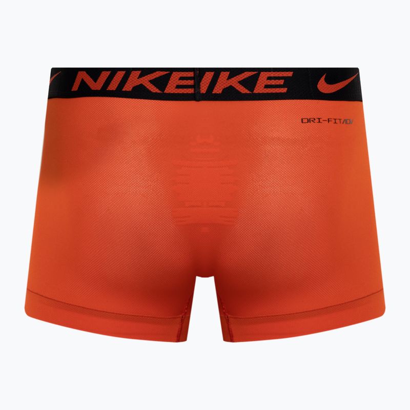 Férfi boxeralsó Nike Dri-FIT Cotton Trunk 3 darab picante red/laser fuchsia/black 5