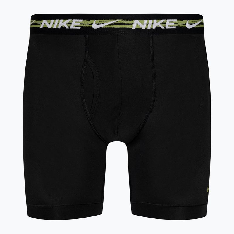 Férfi boxeralsó Nike Dri-FIT Ultra-Stretch Micro Brief 3 darab laser fuchsia/court blue/black 3