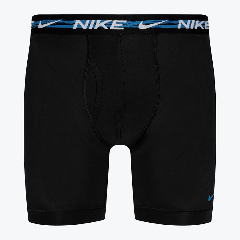 Férfi boxeralsó Nike Dri-FIT Ultra-Stretch Micro Brief 3 darab laser fuchsia/court blue/black 5