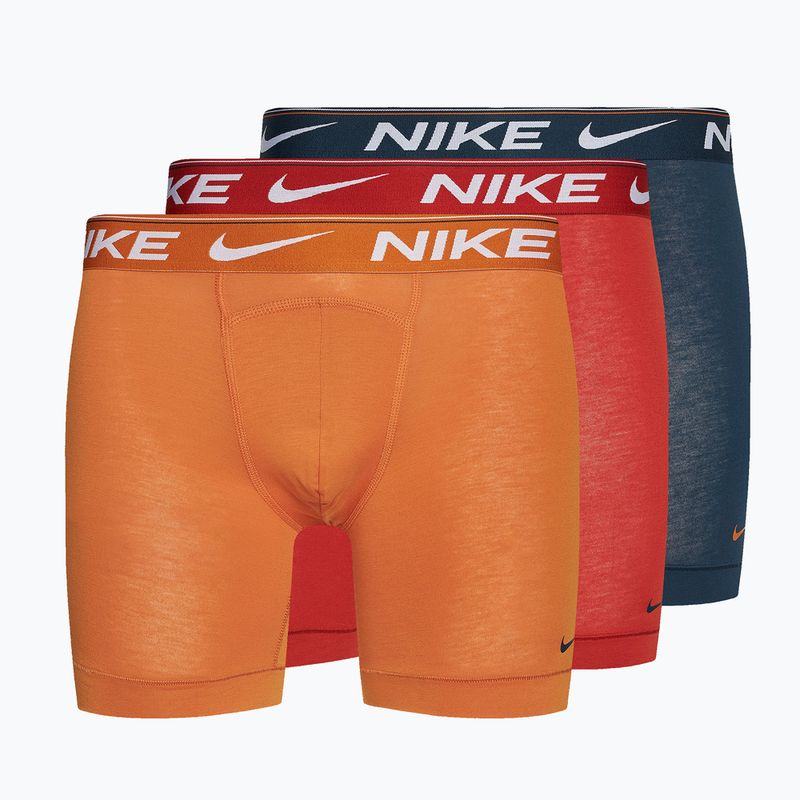 Nike Dri-FIT Ultra Comfort férfi boxeralsó 3 pár monarch/sárkányvörös/armony navy