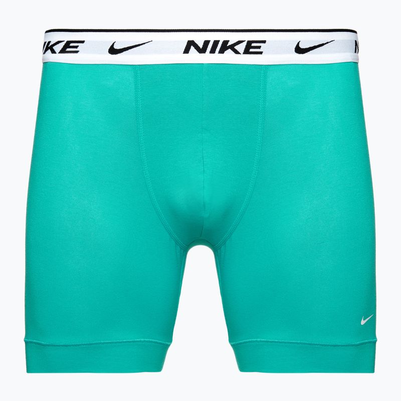 Férfi Nike Everyday Cotton Stretch boxeralsó 3 pár poros kaktusz/kék/kék/tengerészkék/karmazsin 2