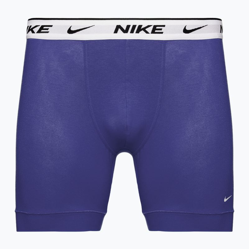 Férfi Nike Everyday Cotton Stretch boxeralsó 3 pár poros kaktusz/kék/kék/tengerészkék/karmazsin 3