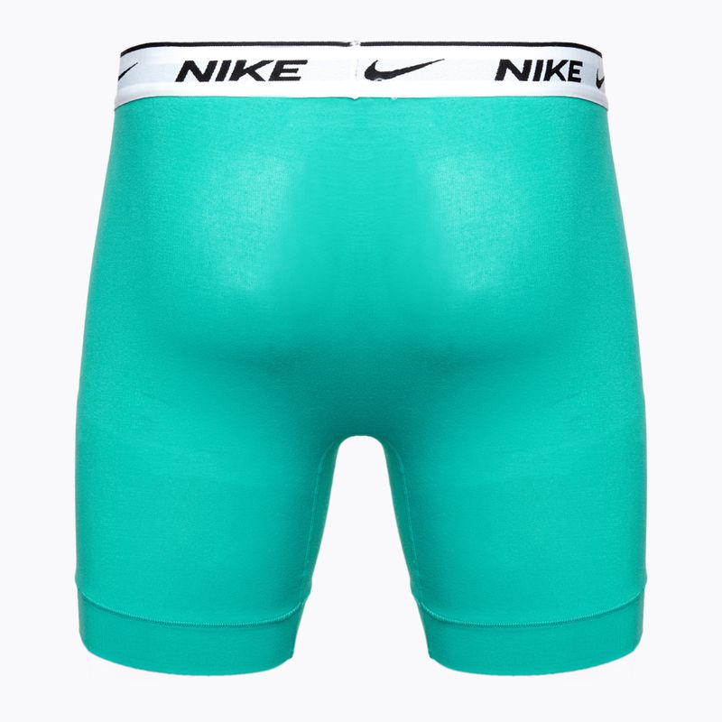 Férfi Nike Everyday Cotton Stretch boxeralsó 3 pár poros kaktusz/kék/kék/tengerészkék/karmazsin 5