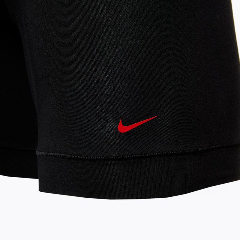 Férfi Nike Everyday Cotton Stretch boxeralsó 3 pár fekete csapat narancs/piros/fekete 6