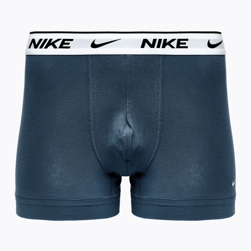 Férfi boxeralsó Nike Everyday Cotton Stretch Trunk 3 pár dustycactus/fekete/arm navy 2