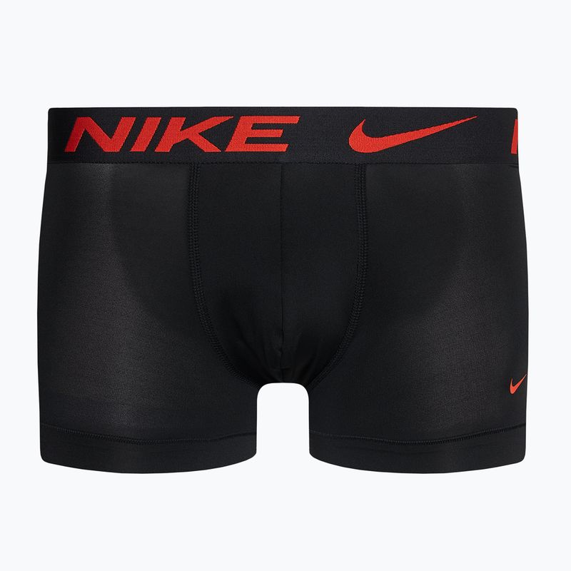 Nike Dri-Fit Essential férfi boxeralsó 3 pár cromson/csapat narancssárga/fekete 2