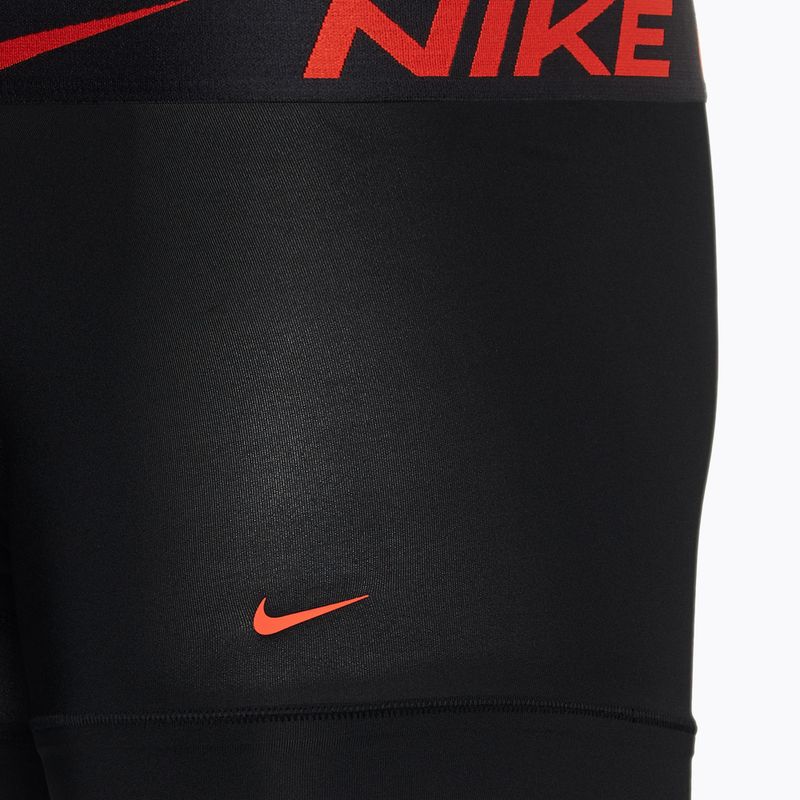 Nike Dri-Fit Essential férfi boxeralsó 3 pár cromson/csapat narancssárga/fekete 4