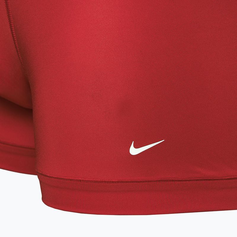 Nike Dri-Fit Essential férfi boxeralsó 3 pár swoosh life print/uni piros/fekete 7