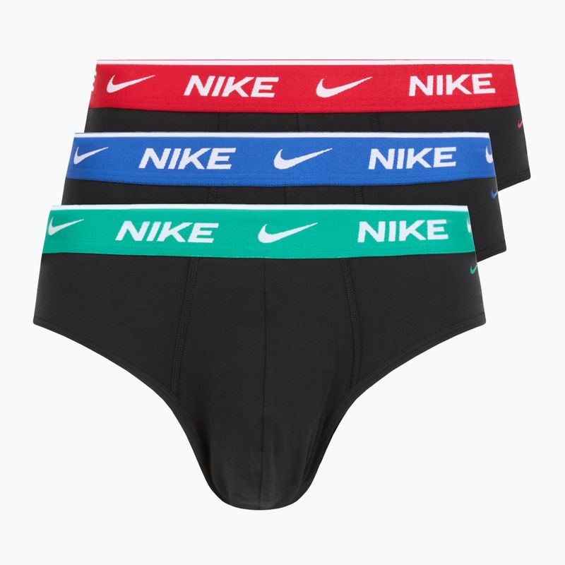 Férfi Nike Everyday Cotton Stretch rövidnadrág 3 pár többszínű