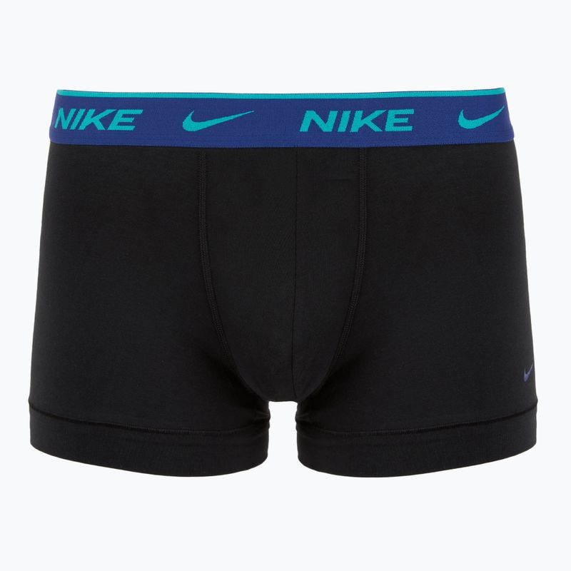 Férfi Nike Everyday Cotton Stretch Trunk boxeralsó 3 pár több színben 2