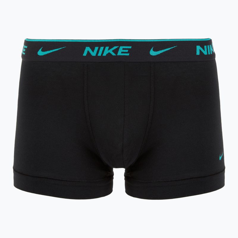 Férfi Nike Everyday Cotton Stretch Trunk boxeralsó 3 pár több színben 5
