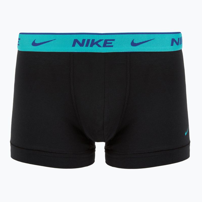 Férfi Nike Everyday Cotton Stretch Trunk boxeralsó 3 pár több színben 6
