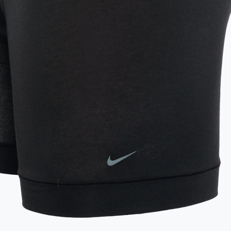 Férfi Nike Everyday Cotton Stretch boxeralsó 3 pár több színben 4