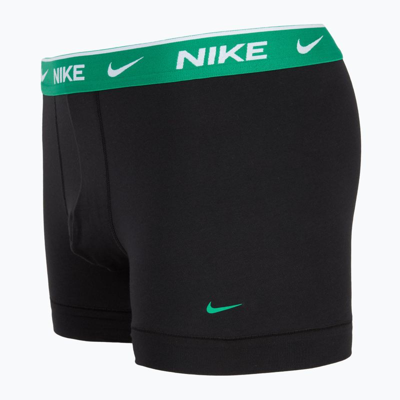 Férfi Nike Everyday Cotton Stretch Trunk boxeralsó 3 pár több színben 4