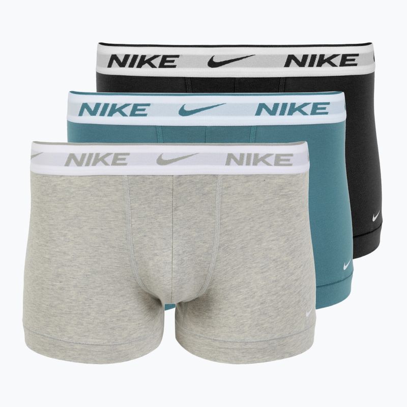 Férfi Nike Everyday Cotton Stretch Trunk boxeralsó 3 pár több színben