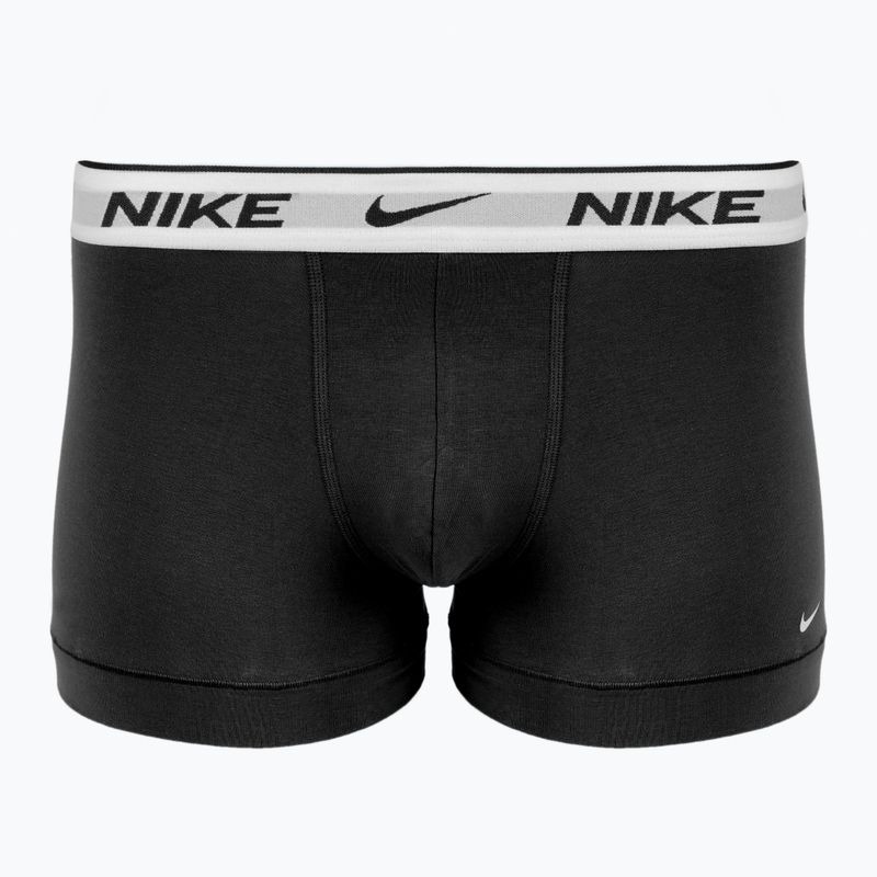 Férfi Nike Everyday Cotton Stretch Trunk boxeralsó 3 pár több színben 4