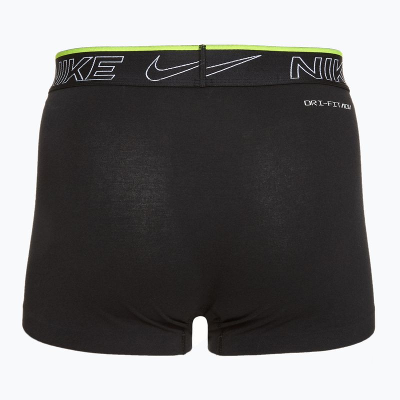 Férfi boxeralsó Nike Elite Cotton Stretch Trunk 2 pár több színben 2
