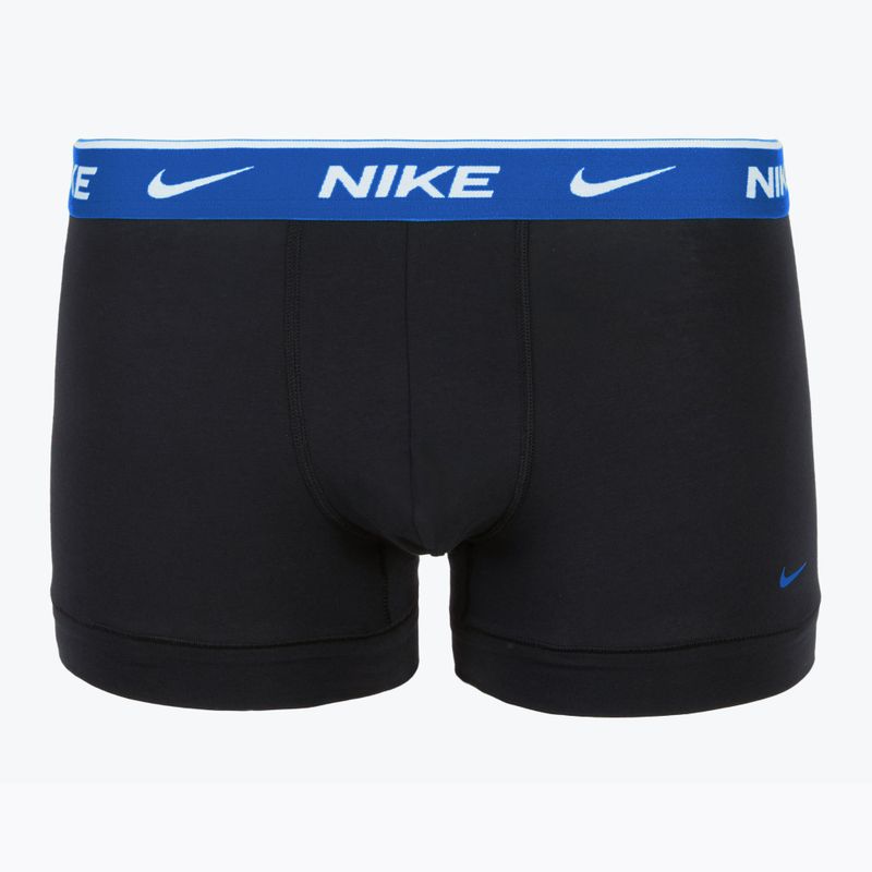 Férfi Nike Everyday Cotton Stretch Trunk boxeralsó 3 pár több színben 5