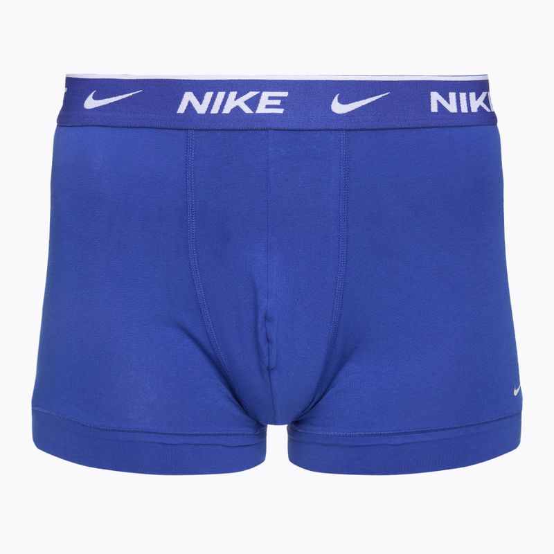 Férfi Nike Everyday Cotton Stretch Trunk boxeralsó 3 pár több színben 4