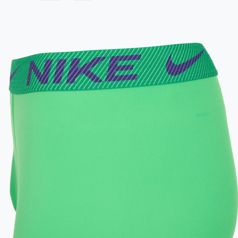 Férfi Nike Dri-Fit Essential Micro Boxer Brief 3 pár zöld sokk/vadlila/fekete txtd wb 6