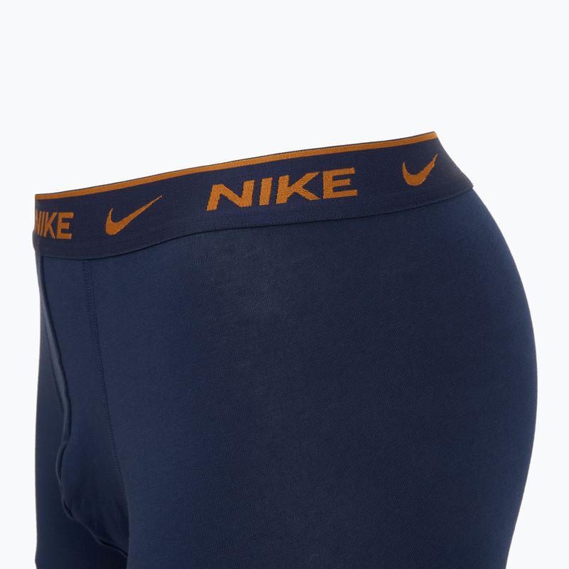 Férfi Nike Everyday Cotton Stretch Trunk boxeralsó 3 pár világos bíbor/éjfekete/középkék/fekete 6