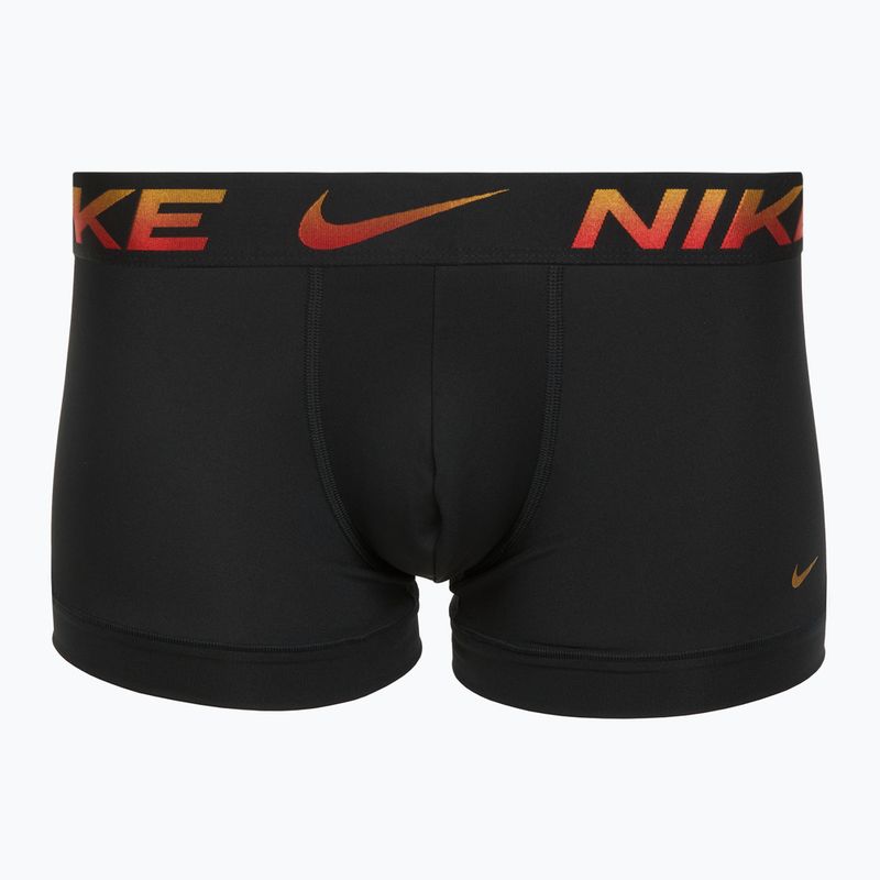 Nike Dri-Fit Essential Micro Trunk férfi boxeralsó 3 pár blk/uni piros/blk/uni piros metál színátmenet wb 4