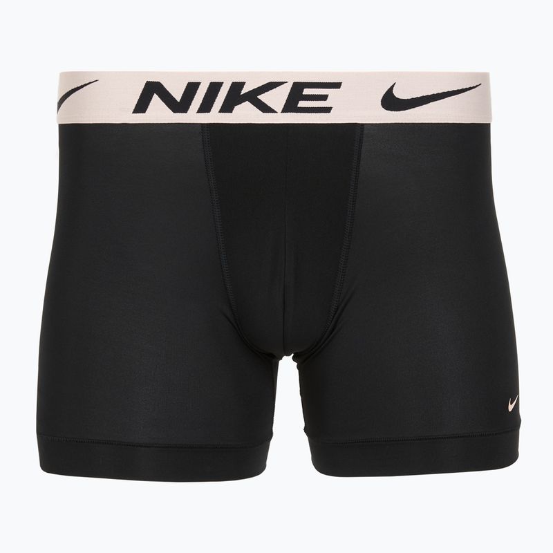 Férfi Nike Dri-Fit Essential Micro Boxer Brief 3 pár blk mosott korall/olive aura/abrtract blue edge wb 2