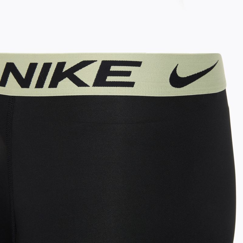 Férfi Nike Dri-Fit Essential Micro Boxer Brief 3 pár blk mosott korall/olive aura/abrtract blue edge wb 6