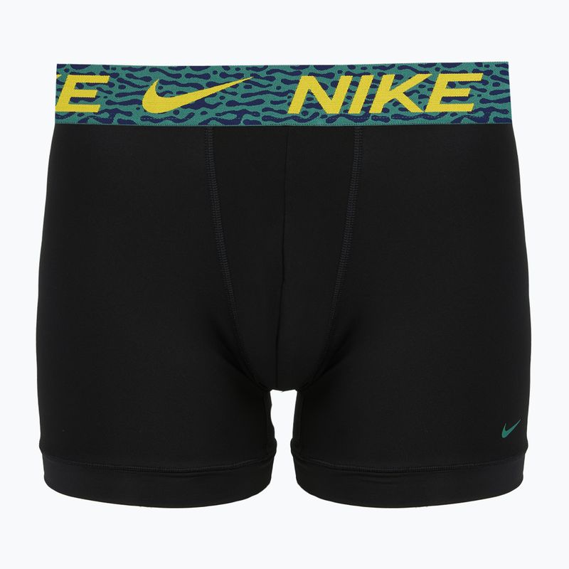 Férfi boxer nadrág Nike Dri-Fit Essential Micro 3 pairs blklightcrimson/ brightcitron/evergreenaur 2